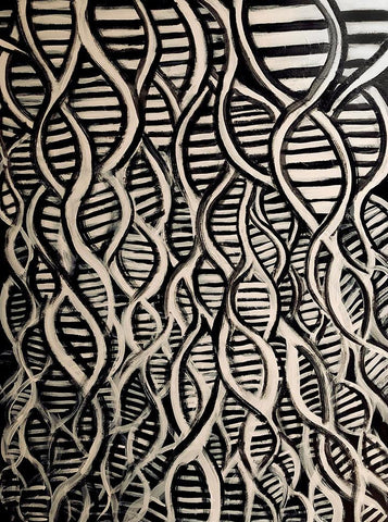 Monochromatic DNA painting